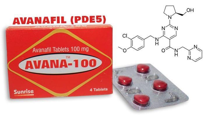 Avanafil: lék na erekci ze skupiny inhibitorů PDE5