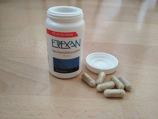 Erexan - Testovaný produkt na zlepšení erekce