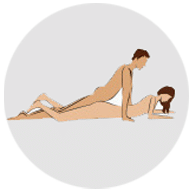 Sexuální poloha - Tělo na tělo