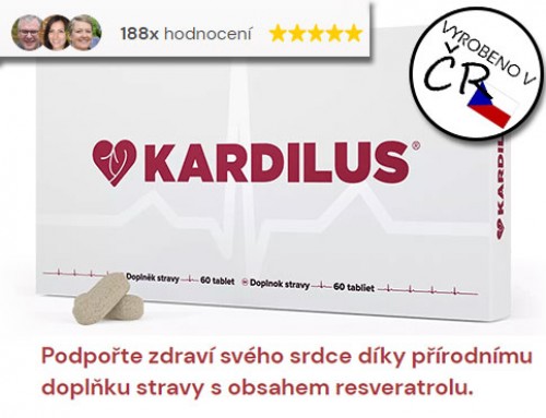 Kardilus recenze: český doplněk stravy pro zdraví vašeho srdce