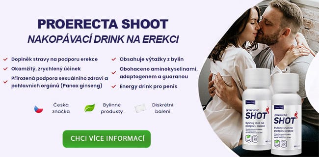 Proerecta SHOT - Drink na podporu erekce a výkonnosti